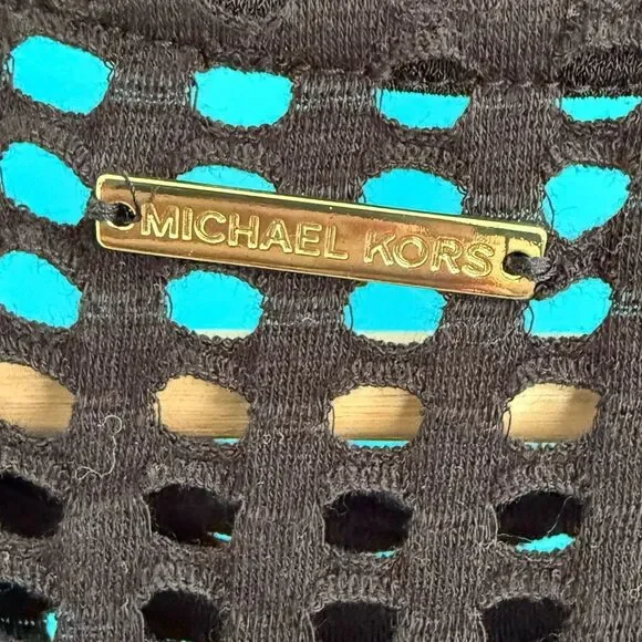 Michael Kors Women's Eyelet Cutout Dress Black Size S - Picture 10 of 15